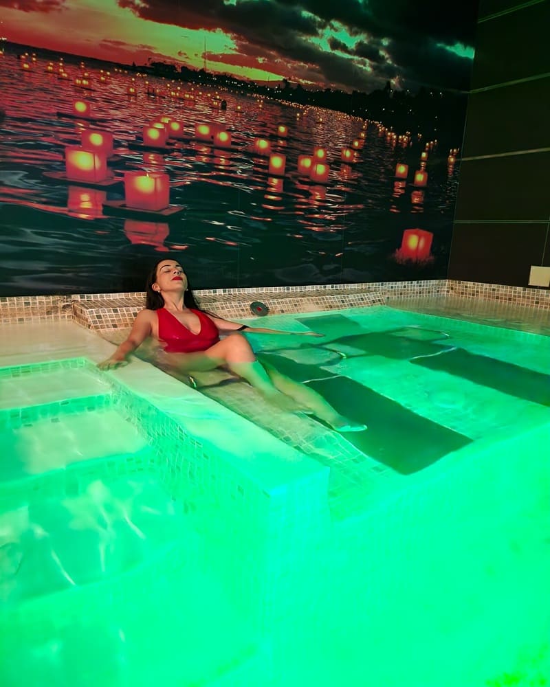 Piscina termal Hotel Spa QH Centro León