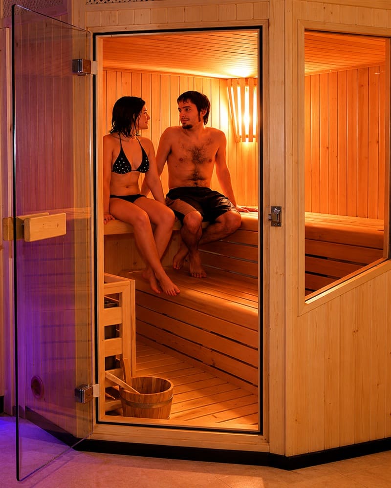 Sauna finlandesa Hotel Spa QH Centro León